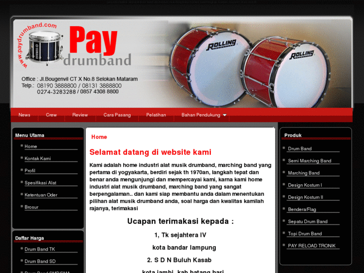 www.paydrumband.com