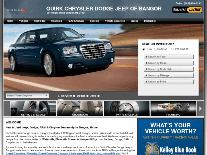 www.quirkchryslerjeepdodgeofbangor.com