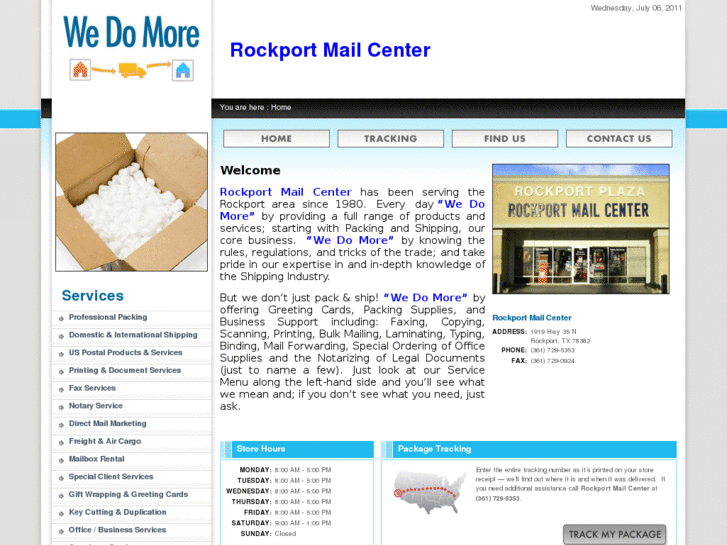 www.rockportmailcenter.com