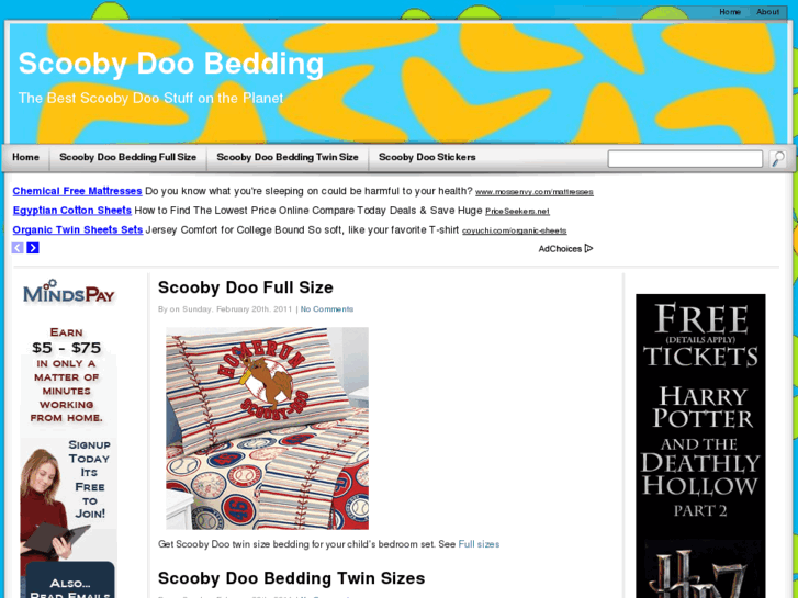 www.scoobydoobedding.net