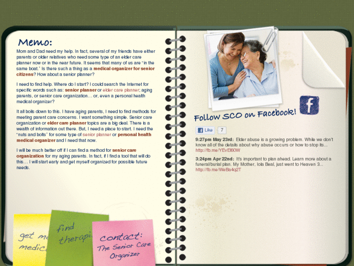 www.seniorcareorganizer.com