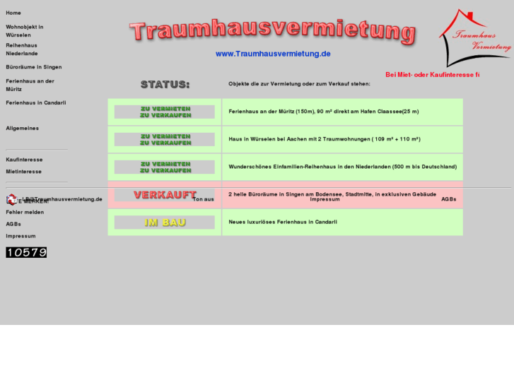 www.traumhausvermietung.de