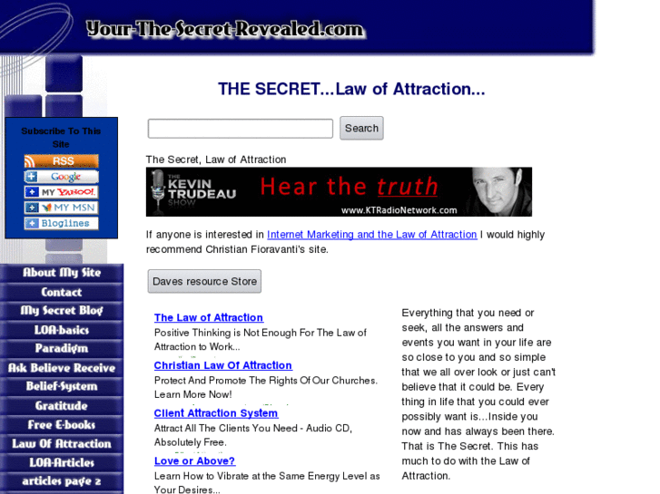 www.your-the-secret-revealed.com