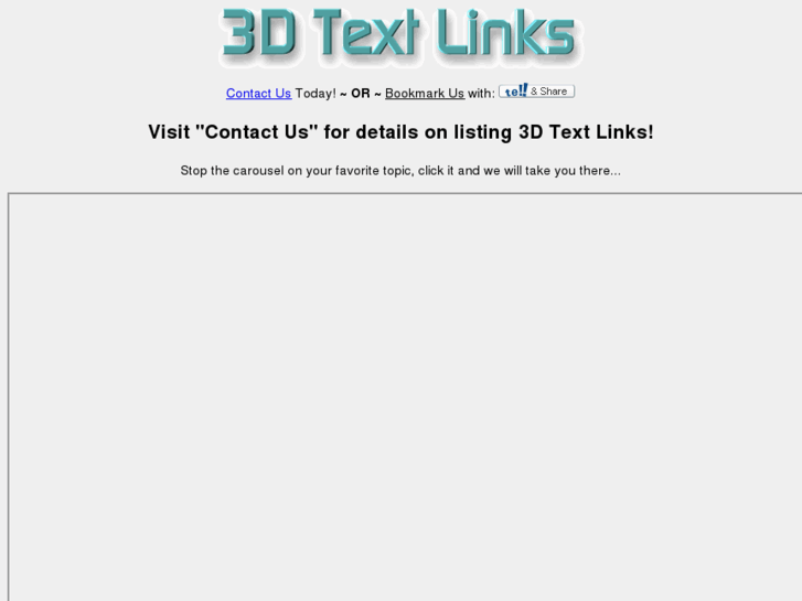 www.3dtextlinks.com