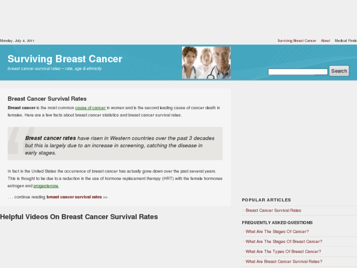 www.breastcancersurvivalrates.org