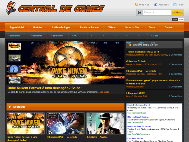 www.centraldegames.com.br