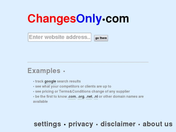 www.changesonly.com