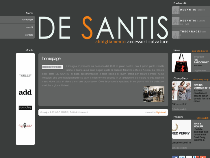 www.desantisabbigliamento.com