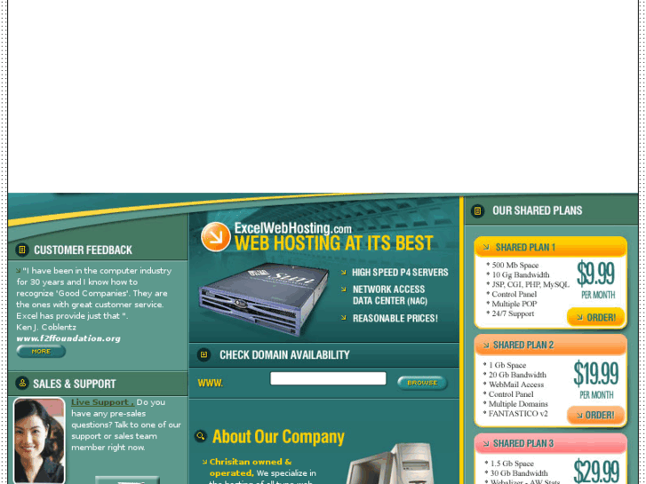 www.excelwebhosting.com