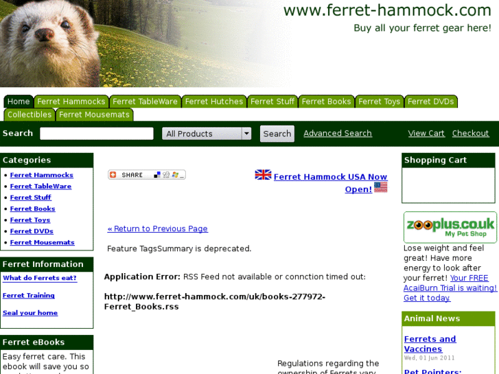 www.ferret-hammock.com