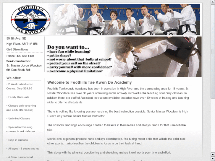 www.foothillstaekwondoacademy.com