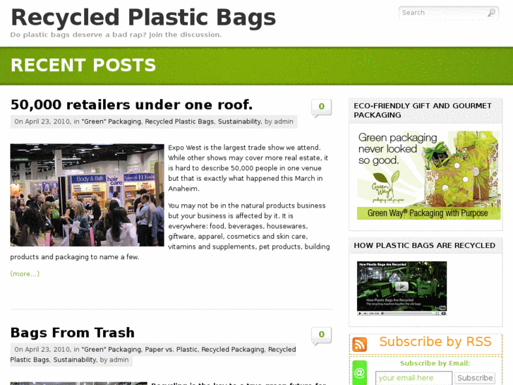 www.recycledplasticbags.net