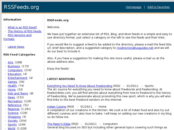 www.rssfeeds.org