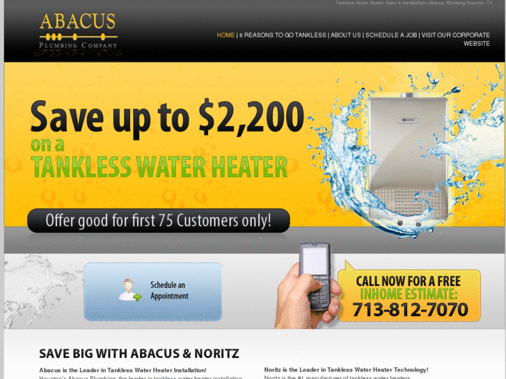 www.tanklesswaterheater-houston.com