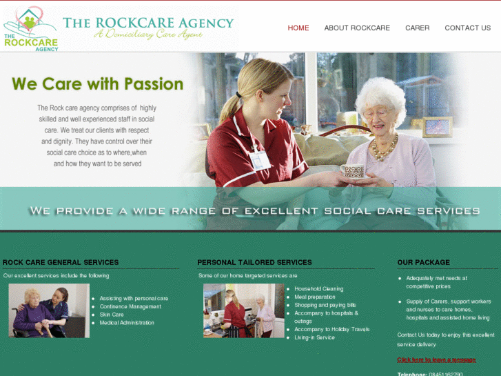 www.therockcareagency.com