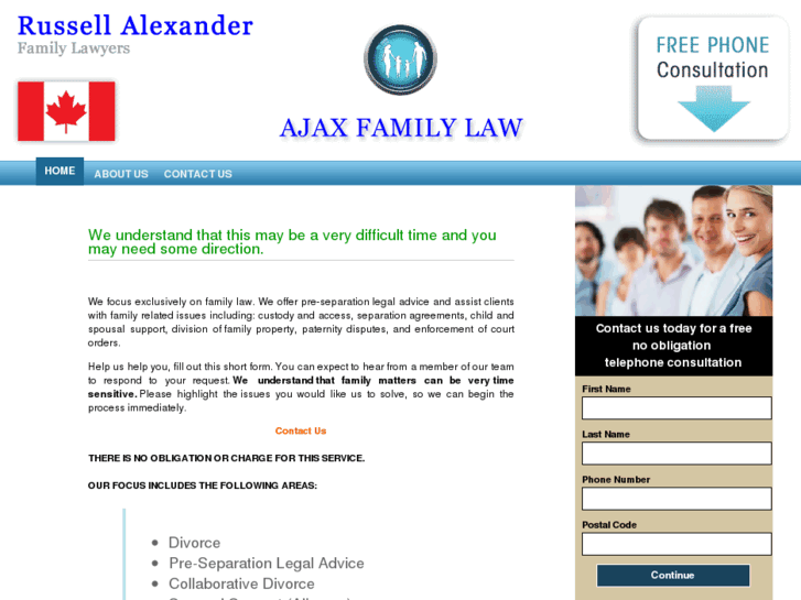 www.ajaxfamilylaw.com