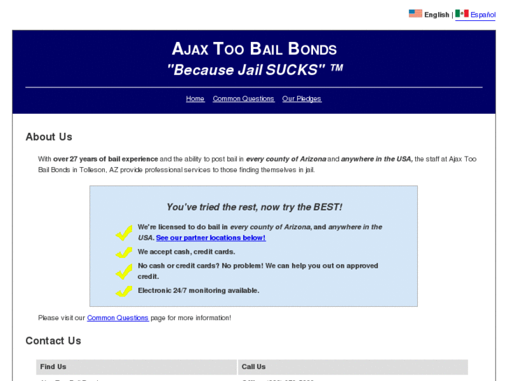 www.ajaxtoobailbonds.com