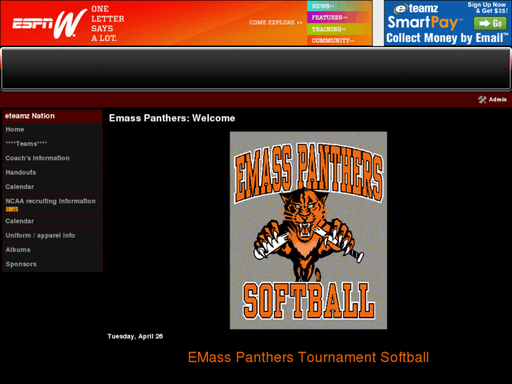 www.emasspanthers.com