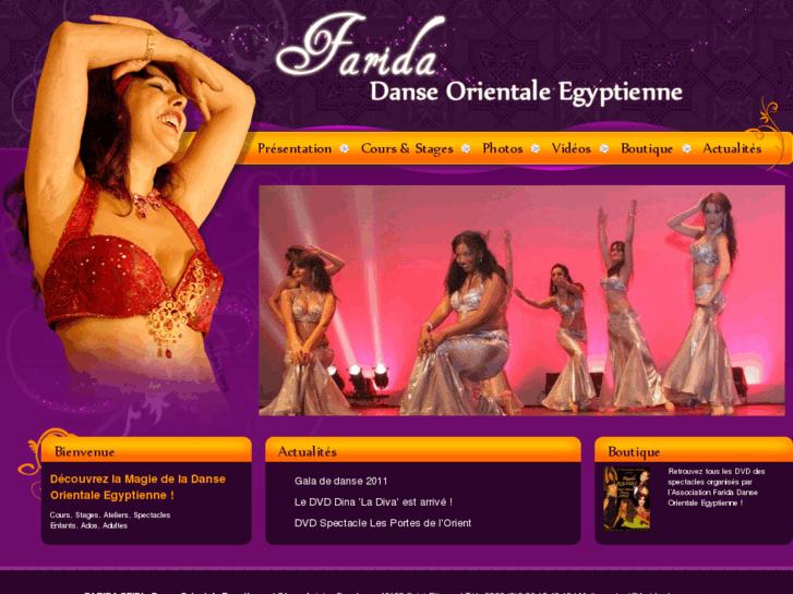 www.farida-danse.com