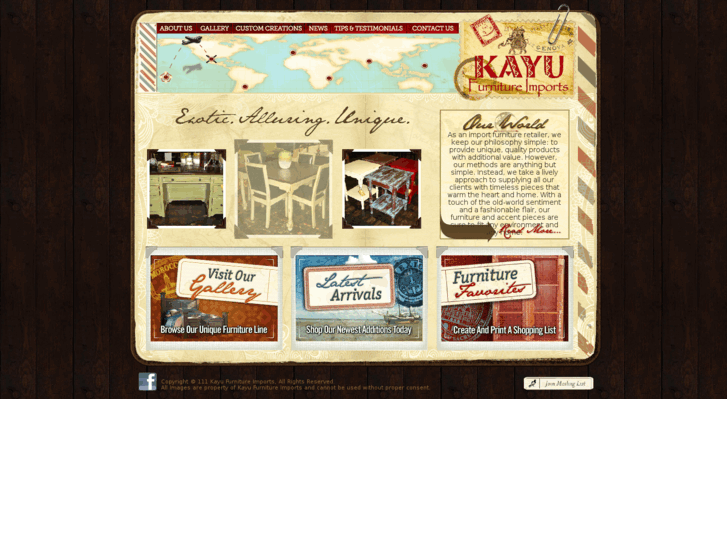 www.kayufurnitureimports.com