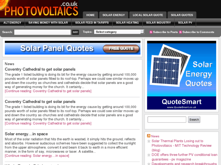 www.photovoltaics.co.uk