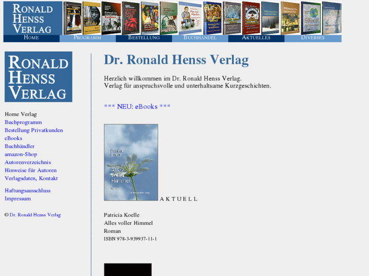 www.ronald-henss-verlag.de