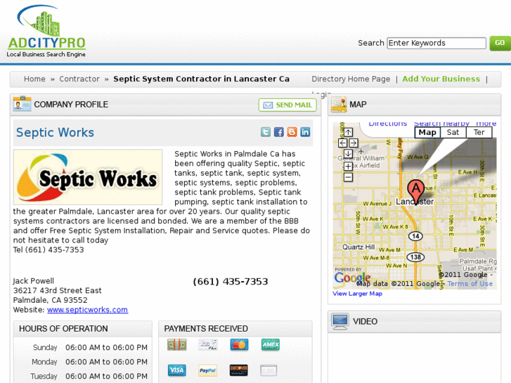 www.septicworksinlancasterca.info