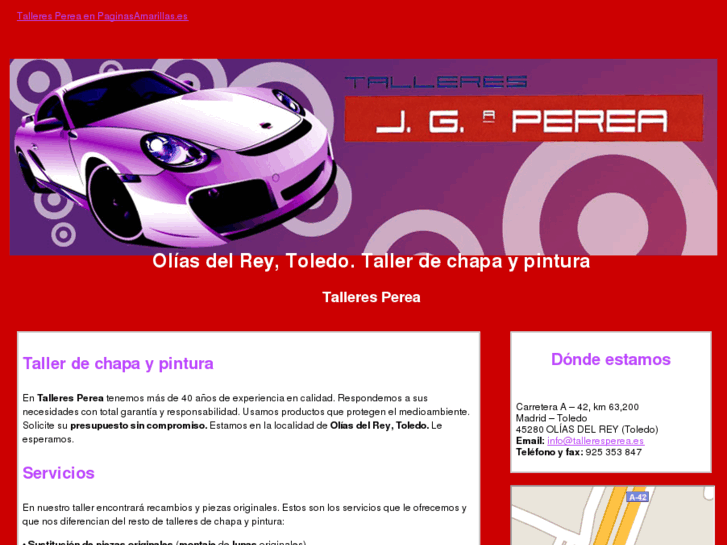 www.talleresperea.es