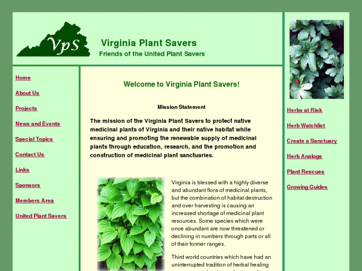 www.virginiaplantsavers.org