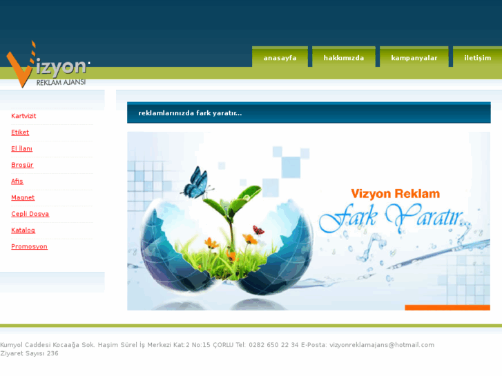 www.vizyonreklamajans.com