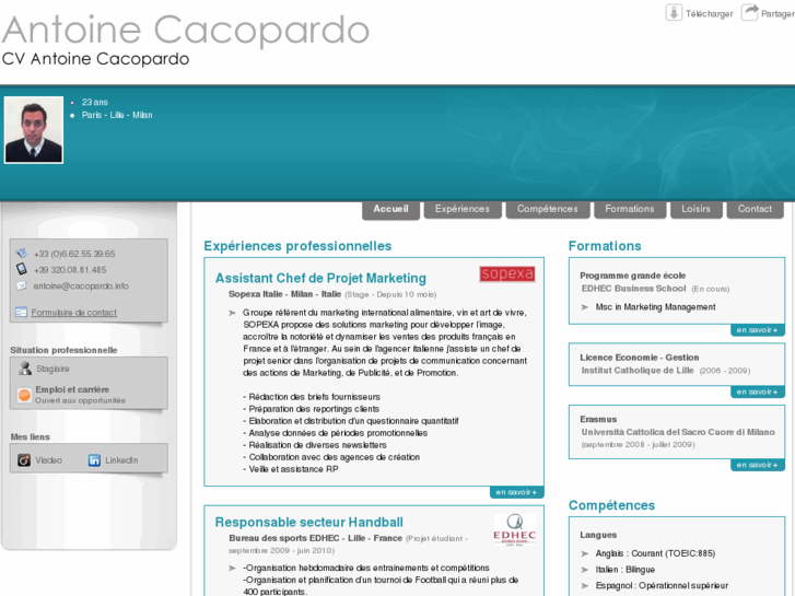 www.antoine-cacopardo.com
