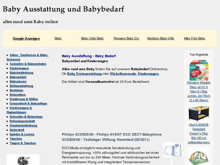 www.babywebsite.de