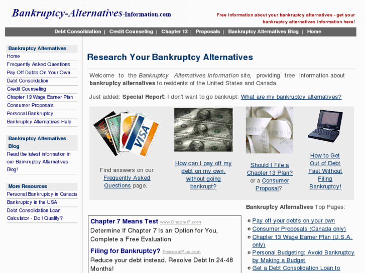 www.bankruptcy-alternatives-information.com