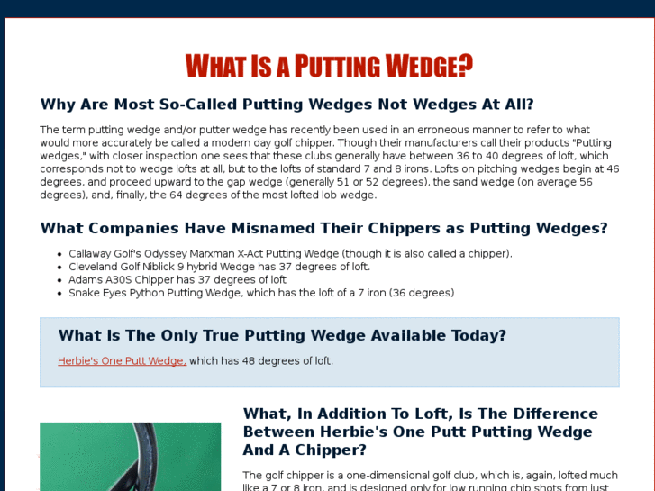 www.bestputtingwedge.com