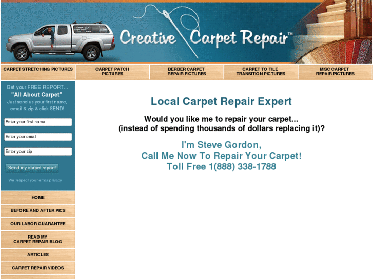 www.creativecarpetrepair.com