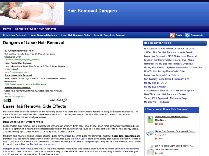www.dangersoflaserhairremoval.org