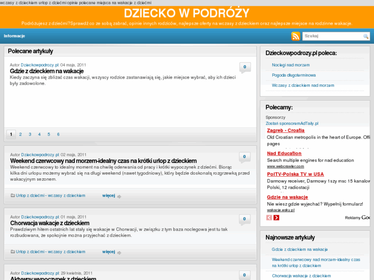 www.dzieckowpodrozy.pl