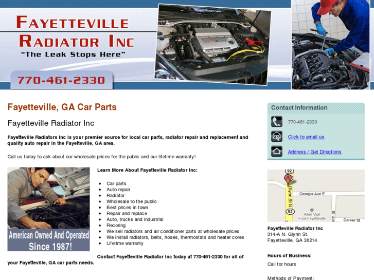 www.fayettevilleradiator.com