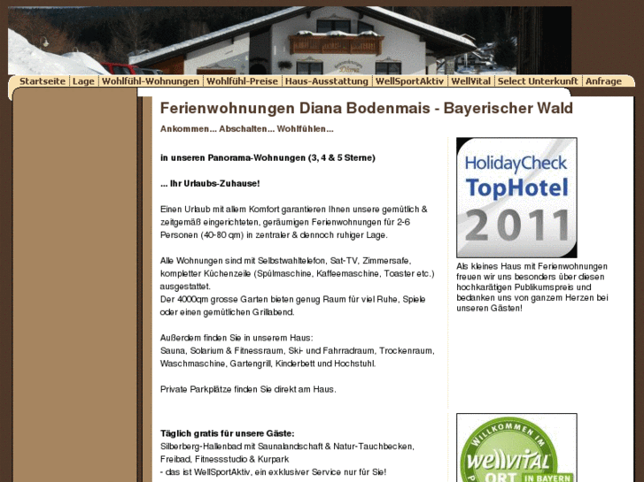 www.ferienwohnungen-diana.com