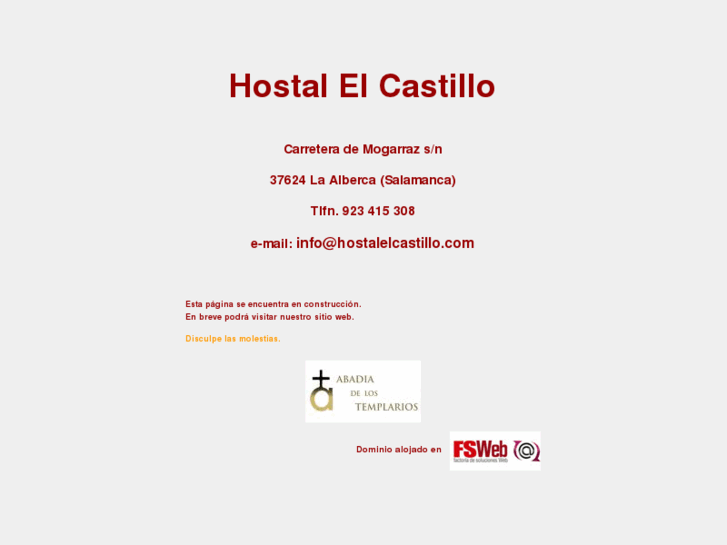 www.hostalelcastillo.com