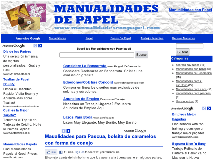 www.manualidadesconpapel.com