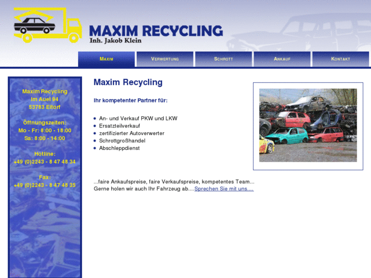 www.maxim-recycling.info