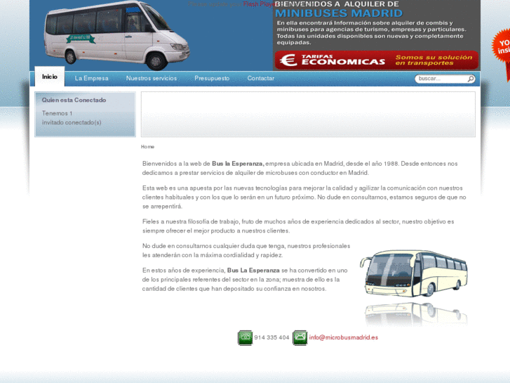 www.minibusesmadrid.es