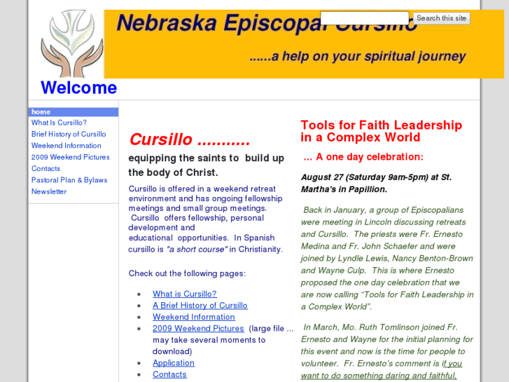 www.nebraskaepiscopalcursillo.org