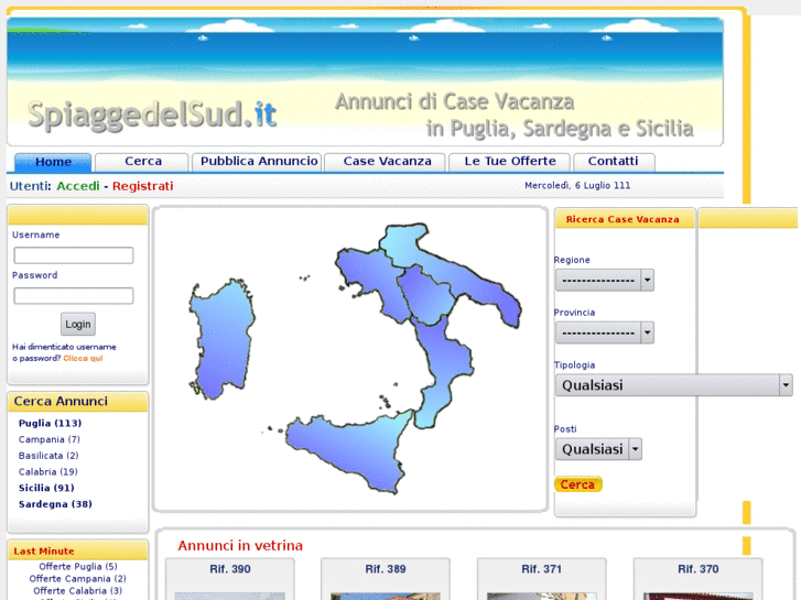 www.spiaggedelsud.it