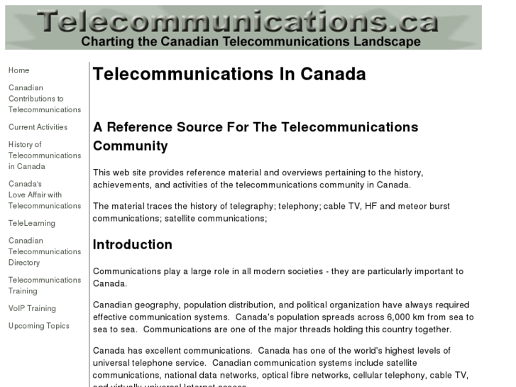 www.telecommunications.ca