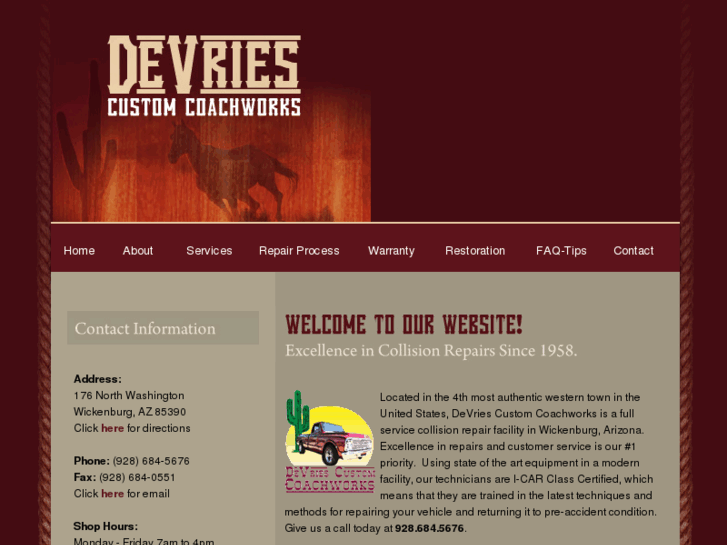 www.devriescustomcoachworks.com