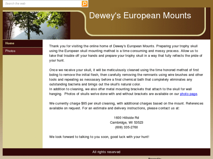 www.deweyseuropeanmounts.com