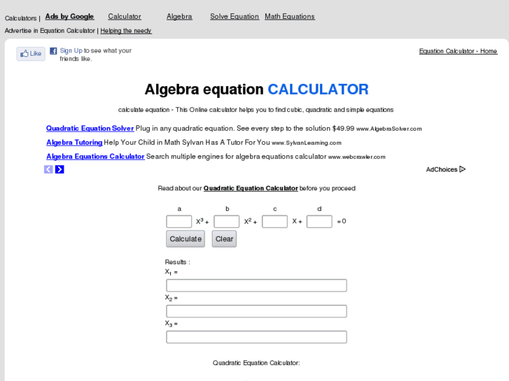 www.equation-calculator.com