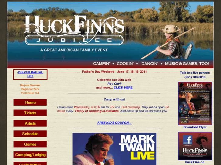 www.huckfinn.com